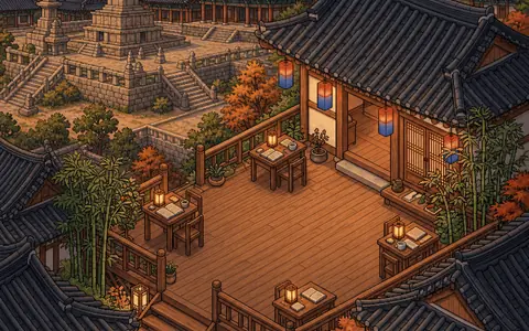 불국사 다보탑 데크
